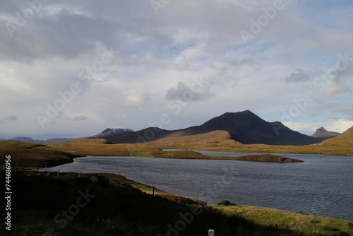 Loch a' Chroisg, scottish highlands photo