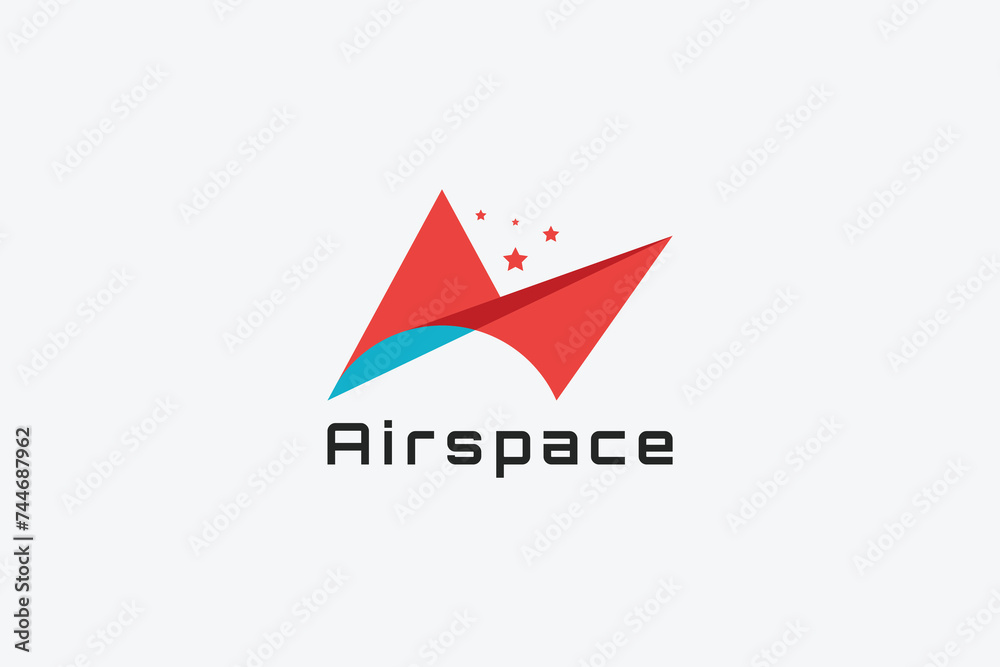 A latter air space logo A latter air space logo