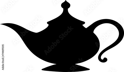 Genie magic Aladdin lamp