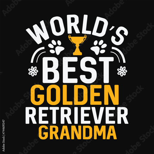 World's Best Golden Retriever Grandma Granddog