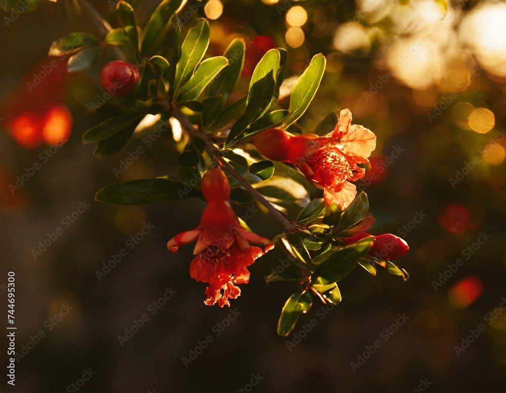 Obraz premium Granados en flor