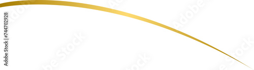 White and gold curved gradient border header and footer