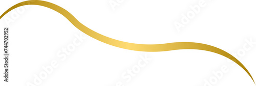 White and gold curved gradient border header and footer