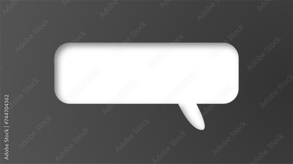 speech bubble shape with white background. space for text. abstract blank area for rill text of font. isolate background. speech bubble shape with white background. space for text. abstract blank area for rill text of font. isolate background.