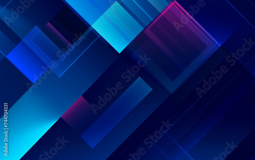 blue pink geometric abstract background.