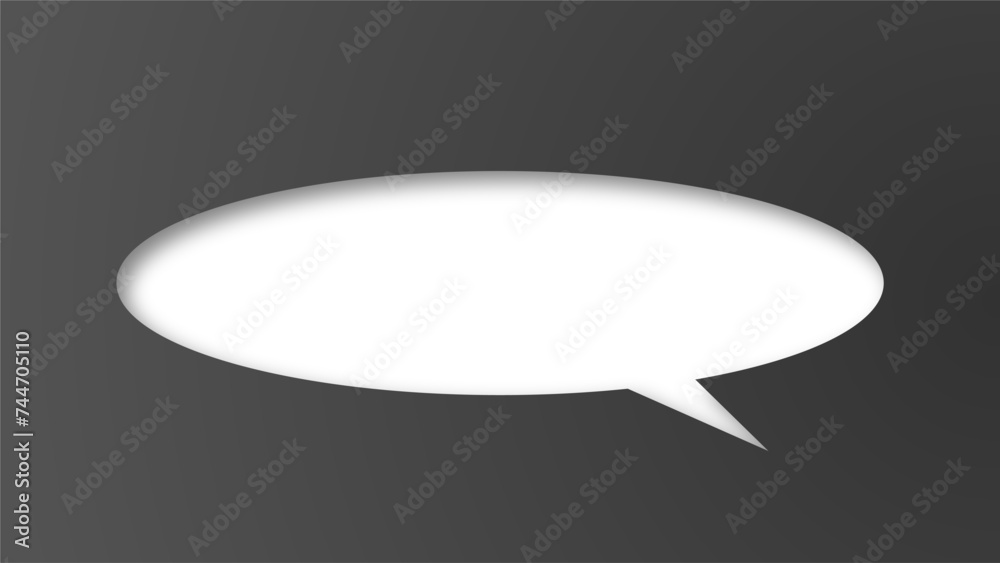 speech bubble shape with white background. space for text. abstract blank area for rill text of font. isolate background. speech bubble shape with white background. space for text. abstract blank area for rill text of font. isolate background.
