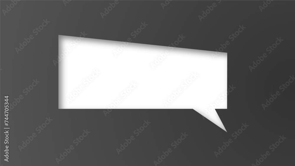speech bubble shape with white background. space for text. abstract blank area for rill text of font. isolate background. speech bubble shape with white background. space for text. abstract blank area for rill text of font. isolate background.