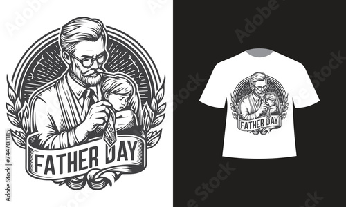 fathers day t-shirt design 2024
