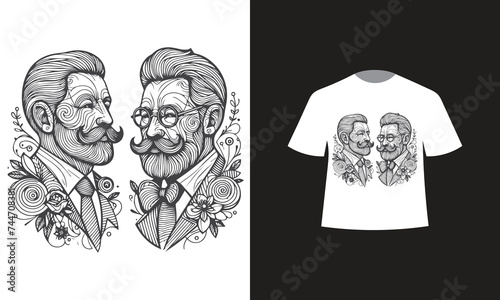 fathers day t-shirt design 2024