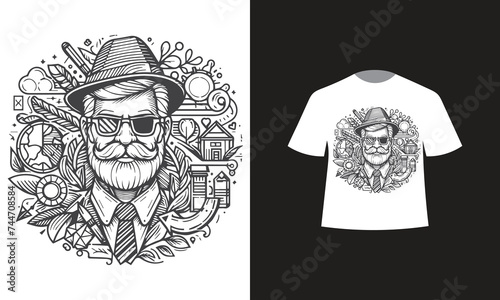 fathers day t-shirt design 2024