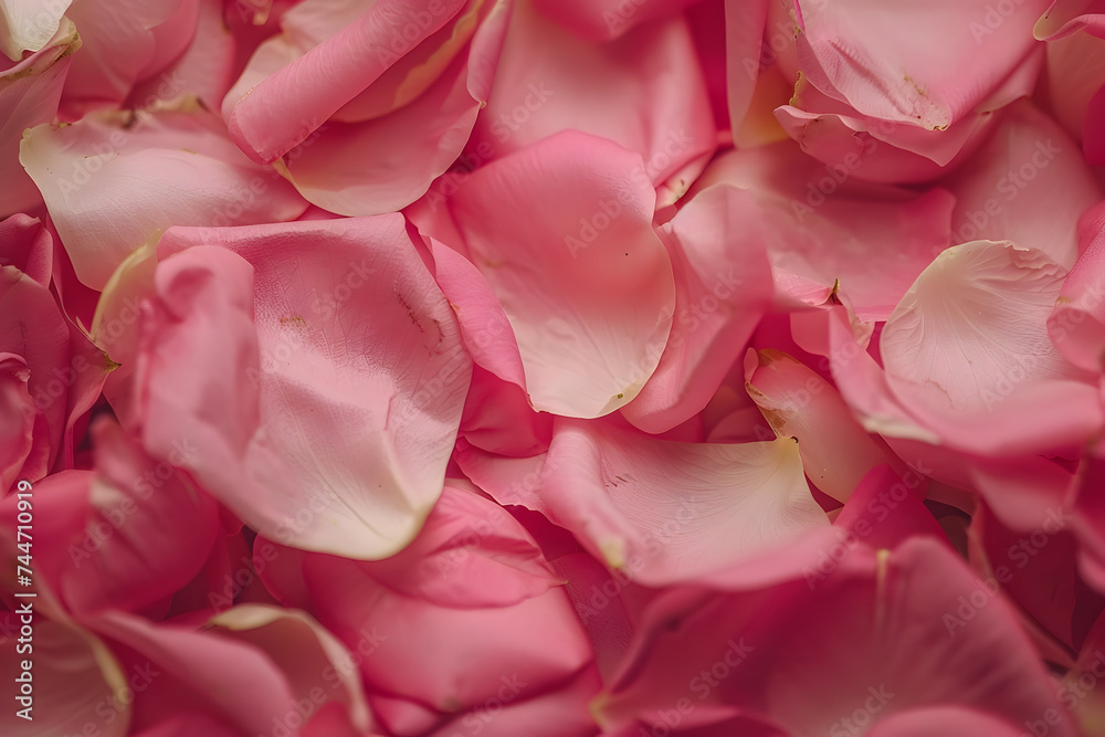 Close up of pink flower petals Close up of pink flower petals