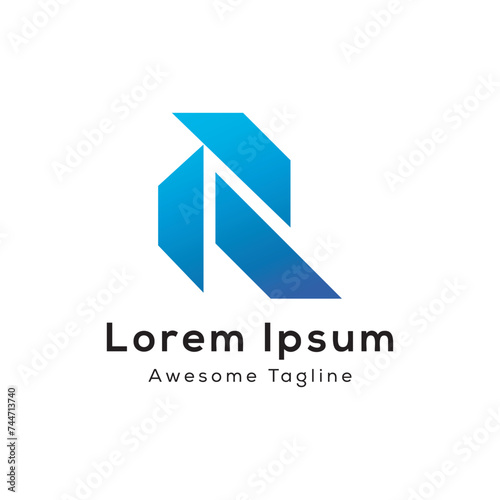 Free Download lettere r creative logo design icon - GFXLoad
