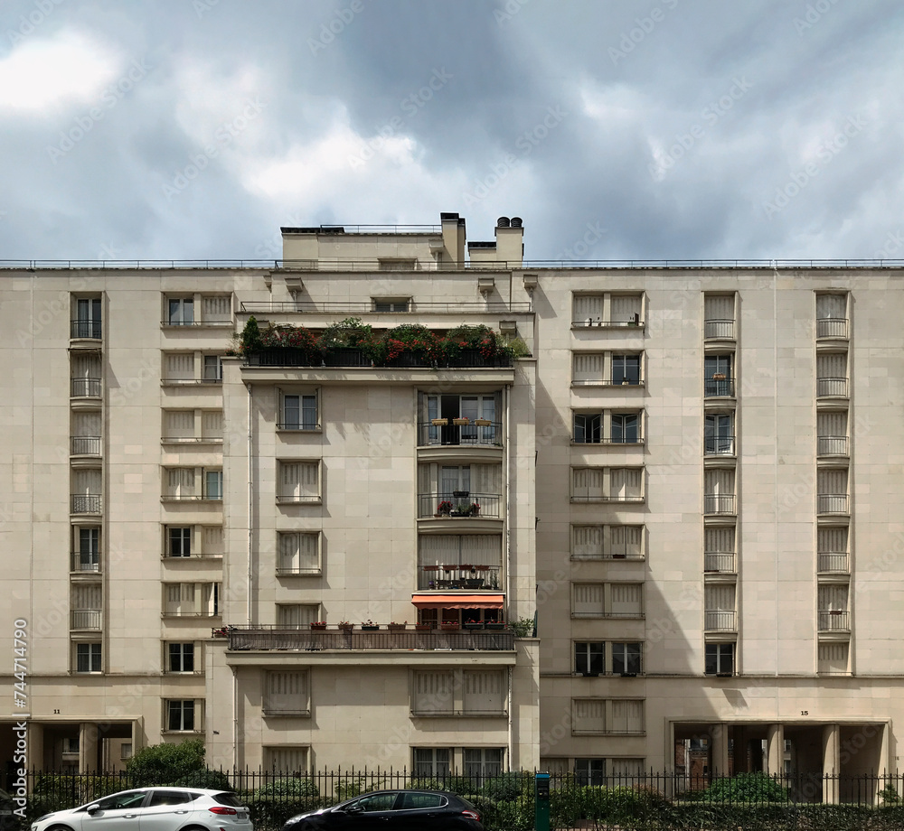 Obraz premium Paris, immeubles