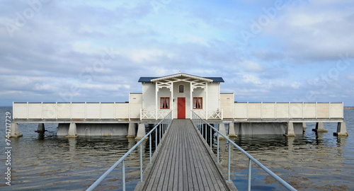 old and picturesque city of Borgholm photo