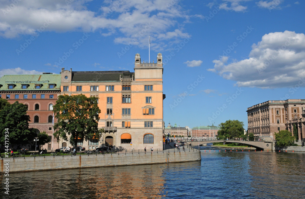 old and picturesque city of Stockholm