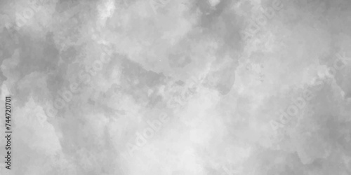 Black and white old stained grunge grey shades watercolor background, texture overlays realistic fog or mist with grunge stains, black and white texture smoke background.