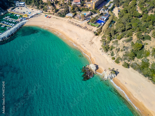 Drone Adventures: Discovering Cala Canyelles, Lloret de Mar

