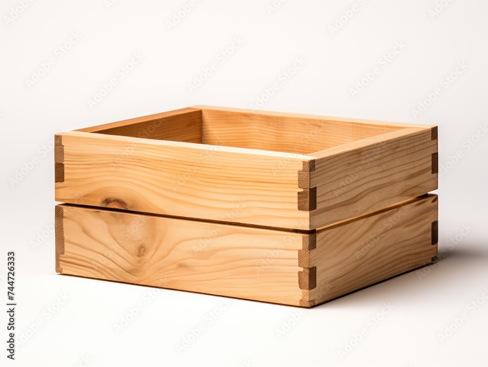 Natural Wooden Box Perfect for Storage and Decoration Natural Wooden Box Perfect for Storage and Decoration