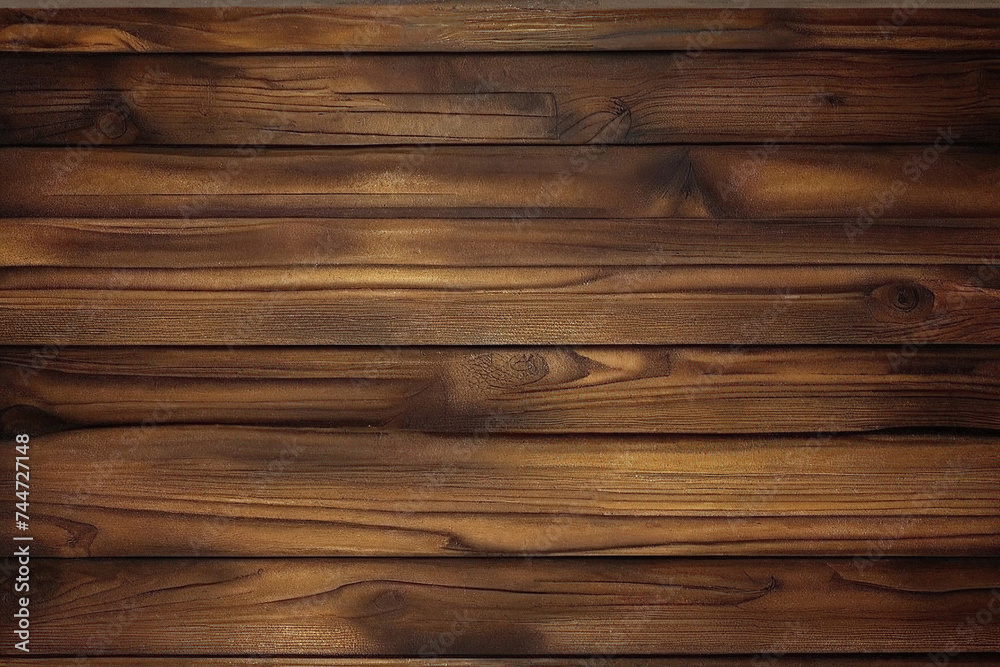 Fototapeta premium brown and yellow and black and dark and dirty wood wall wooden plank board texture background