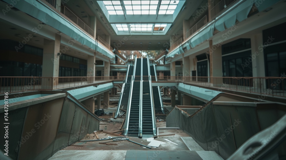 Obraz premium a large empty building