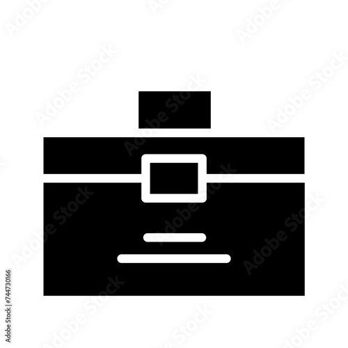 Bag Brief Case Glyph Icon