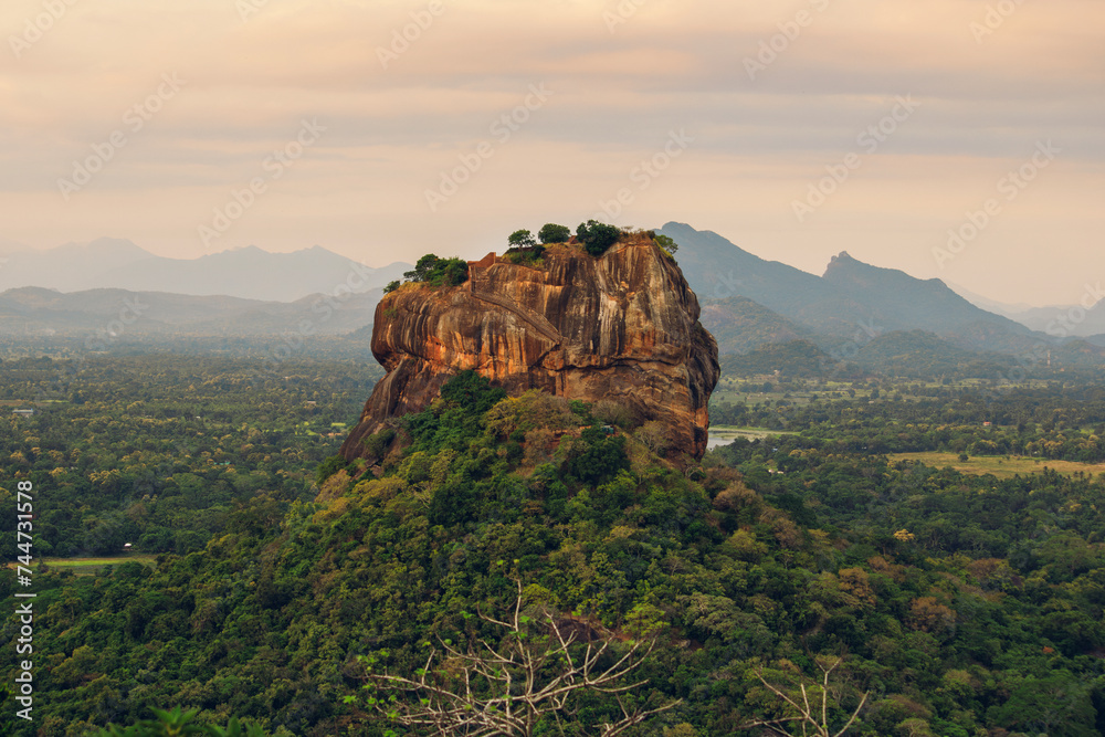 Sigiriya or The Lion Rock fortress, Matale, Sri Lanka