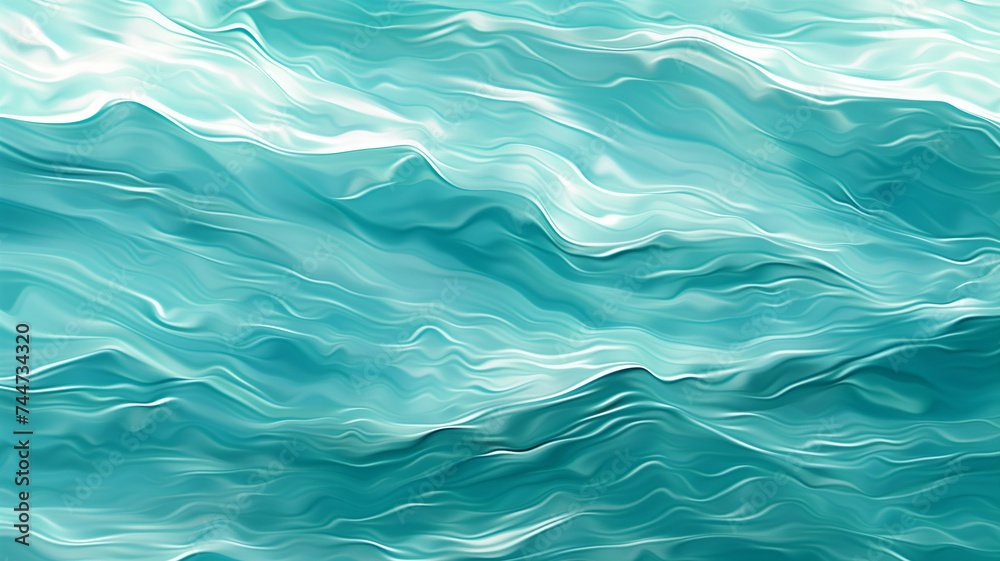 Fototapeta premium ocean waves, where the blue and white colors swirl together, creating a mesmerizing abstract texture.