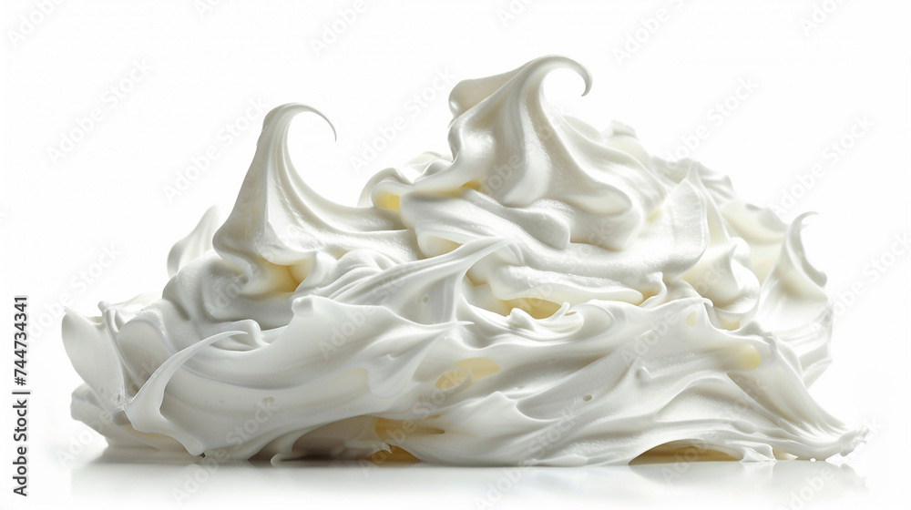 Shaving cream isolated on white background Shaving cream isolated on white background