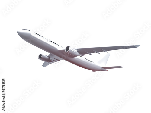 Airline Concept Travel Passenger Plane Jet Commercial Airplane