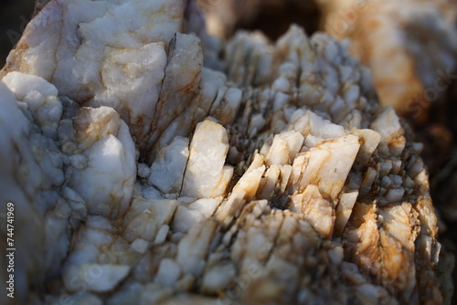 Obraz na płótnie The natural texture of rock, stone, and earth. Background for the design. w salonie