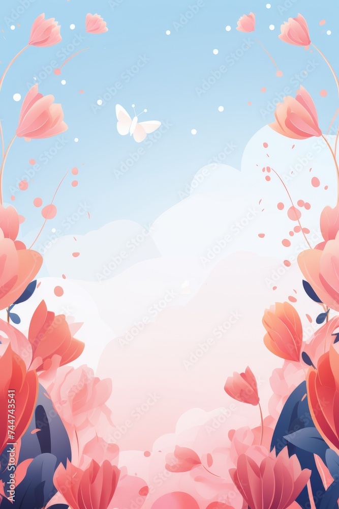 vector graphics illustration for Mother's day