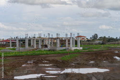 Photography construction of a residential complex in Cyprus near the sea 1