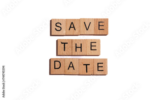 Save the Date sign
