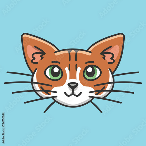 cute cat animal  drawing cartoon illustration