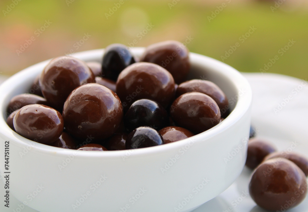 Obraz premium Mix of chocolate and nuts