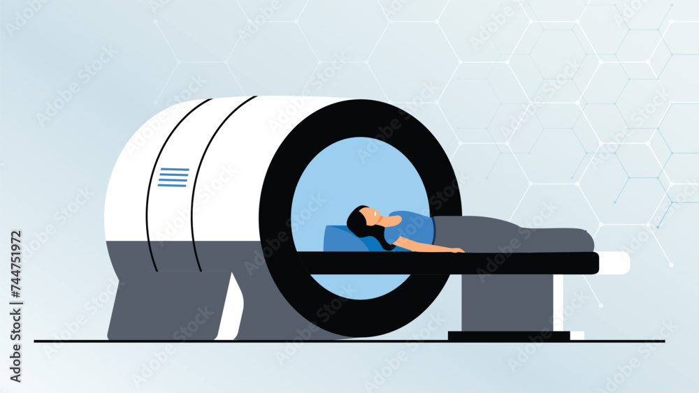 Body Checkup Illustration concept. Can use for web banners ...