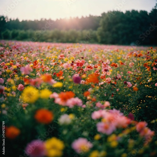 field of flowers © Imran