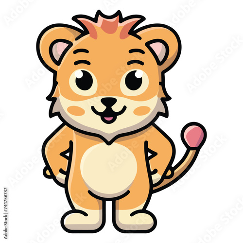 cute cat or kitten Animal meow  cartoon pets exact vector collection Illustration 