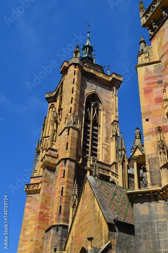 Collégiale Saint-Martin à Colmar (Haut-Rhin - Grand-Est - France)