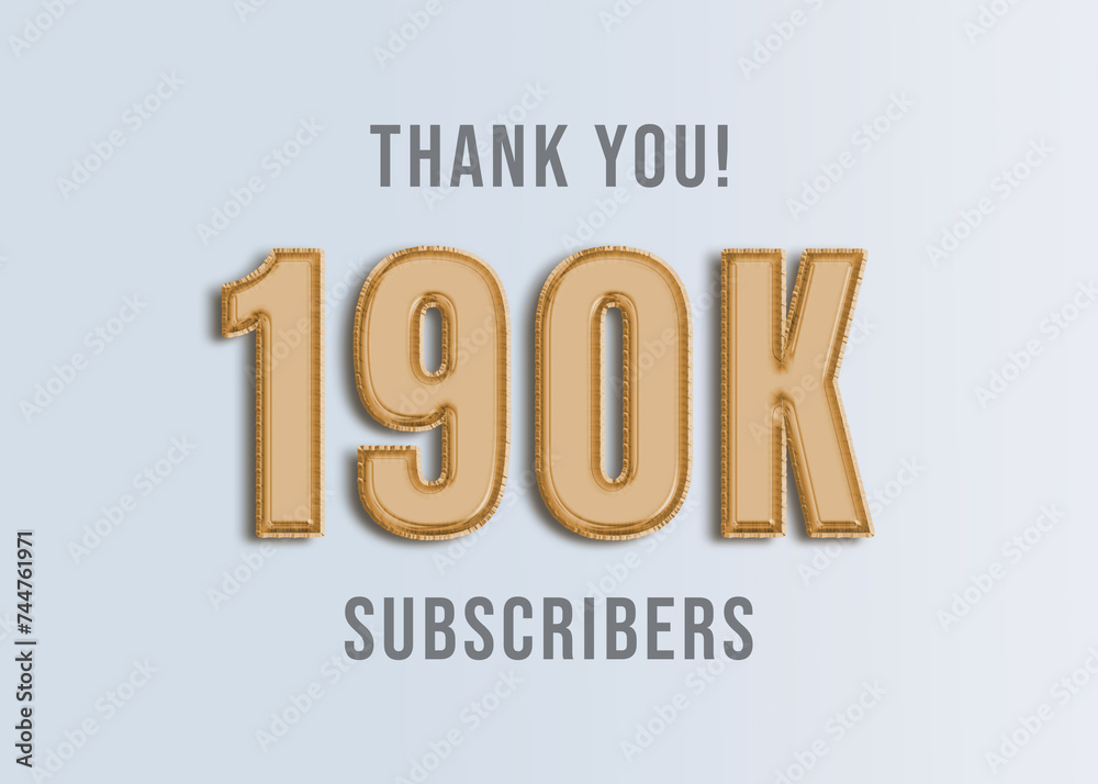190K Youtube Subscirber Banner 190K Youtube Subscirber Banner