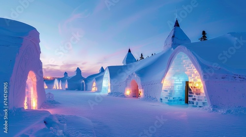 Ice Hotel Magic: A Winter Wonderland