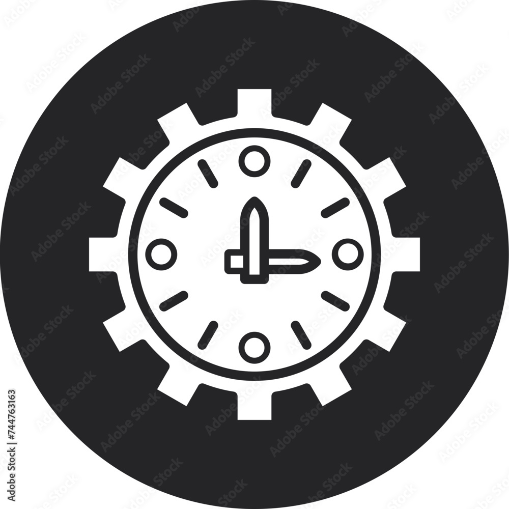Present Glyph Circle Icon Present Glyph Circle Icon