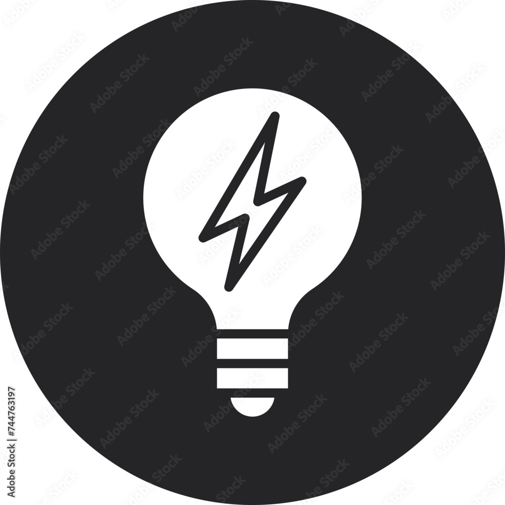 Renewable Energy Glyph Circle Icon Renewable Energy Glyph Circle Icon