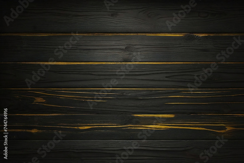 black and yellow and dark and dirty wood wall wooden plank board texture background photo