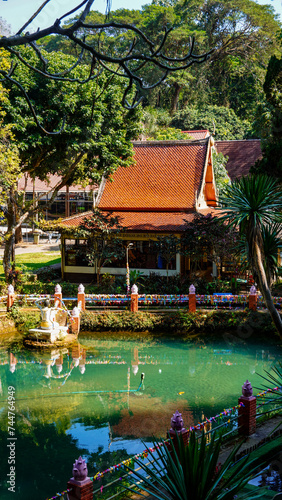 Fototapeta Naklejka Na Ścianę i Meble -  Thailand temple Wat Tham Chiang Dao