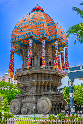 Valluvar Kottam is a monument in Chennai, dedicated to the classical Tamil poet-philosopher Valluvar. Located in Chennai, South India.