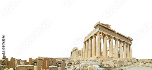 parthenon greece sun athens sun sunshine photo