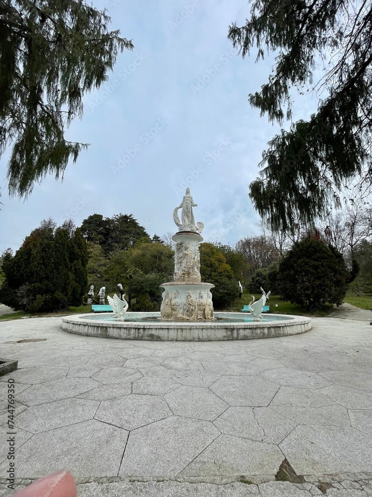 fountain in the park