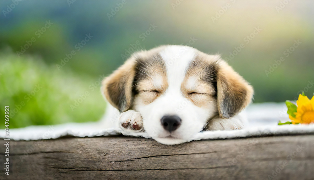 目を閉じて眠そうな表情の犬。お昼寝する犬。犬の様子に癒される。A dog with a sleepy expression with its eyes closed. A dog taking a nap. I am comforted by the dog's behavior. 目を閉じて眠そうな表情の犬。お昼寝する犬。犬の様子に癒される。A dog with a sleepy expression with its eyes closed. A dog taking a nap. I am comforted by the dog's behavior.