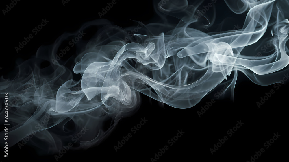 Fototapeta premium Abstract background of smoke or steam